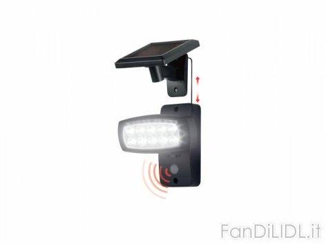 Faretto LED ad energia (Giardino)