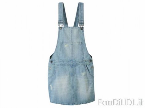 Salopette in jeans (Moda, abbigliamento)