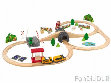 Gioco ferrovia o (Per bambini)