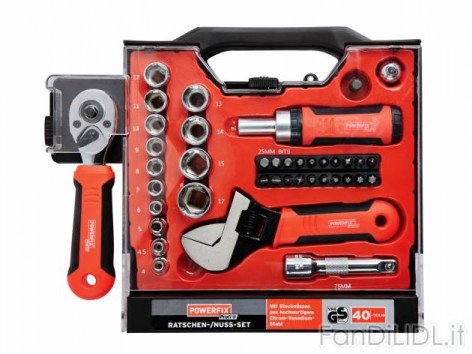 Set chiave a bussola (Officina, attrezzi, Lidl tecnico)