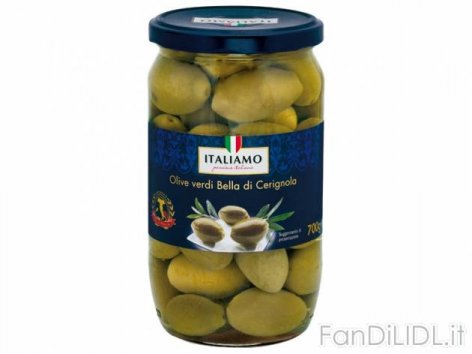 Olive verdi Bella (Articoli alimentari)