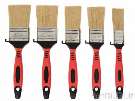 Set pennelli, 5 (Officina, attrezzi, Lidl tecnico)