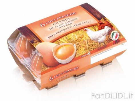 Uova fresche allevate (Articoli alimentari)