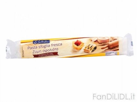 Pasta sfoglia rettangolare (Articoli alimentari)