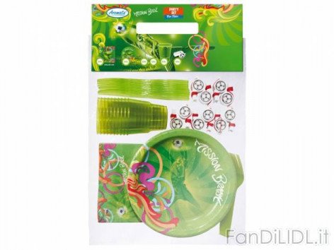 Set per football (Articoli alimentari)