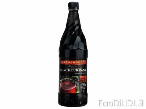 Sciroppo al ribes (Articoli alimentari)