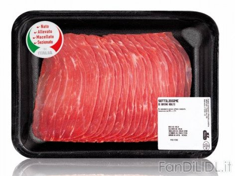 Fettine sottilissime (Articoli alimentari)