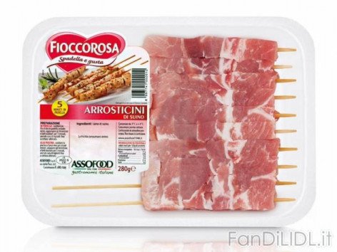 Arrosticini di suino (Articoli alimentari)