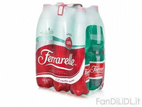 Acqua minerale effervescente (Articoli alimentari)