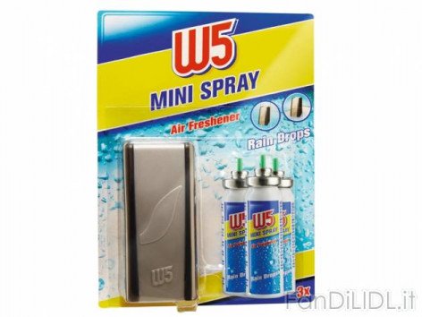 Mini spray (Per auto)