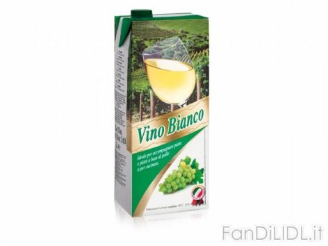 Vino bianco da tavola (Articoli alimentari)