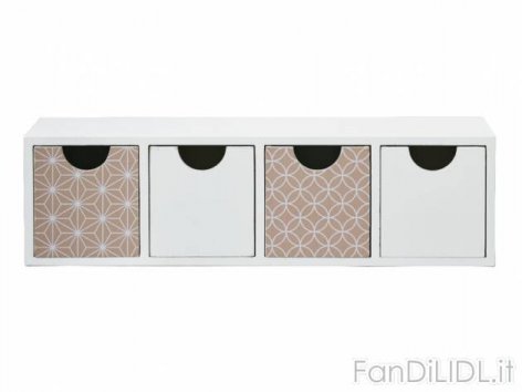 Cassettiera portaoggetti (Arredo interni, arredamento casa)