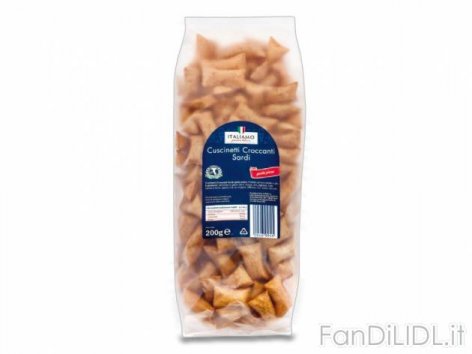 Cuscinetti croccanti (Articoli alimentari)