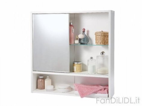 Armadietto con specchio (Bagno, accessori, interno)
