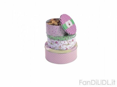 Set scatole per (Articoli alimentari)