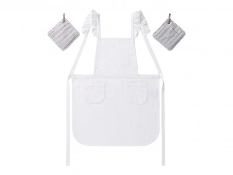 Set grembiule da cucina e guanti forno