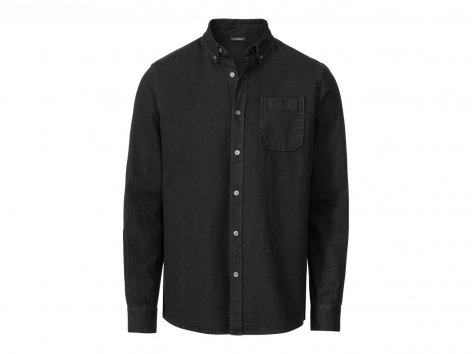 Camicia in jeans da uomo