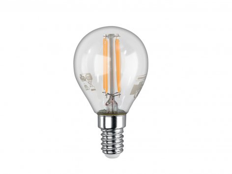 Lampadina LED 4,8W a filamento