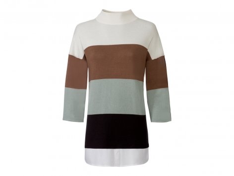 Pullover-camicia da donna
