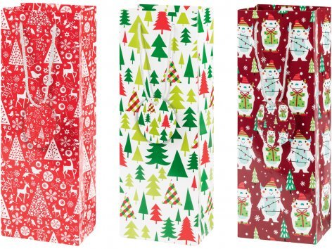 Set sacchetti regalo, 4 o 6 pezzi