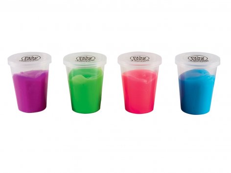 Pasta da modellare o slime luminosi