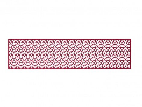 Striscia centrotavola o set tovagliette con sottobicchiere