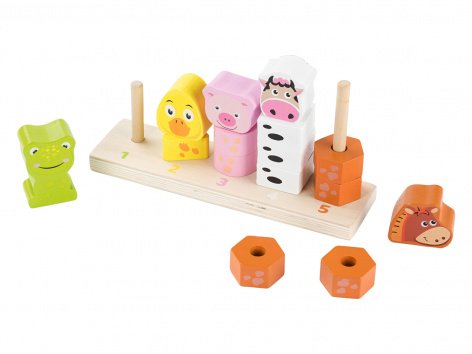 Gioco apprendimento in legno