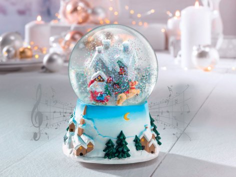 Palla di neve con carillon