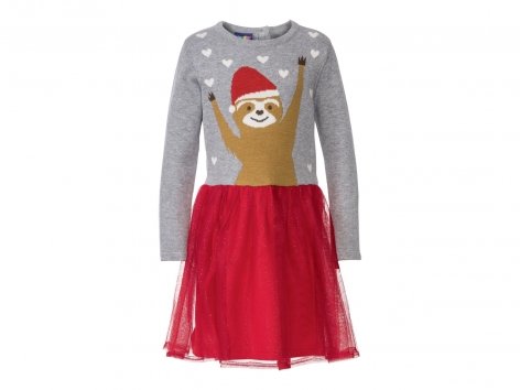 Vestito natalizio da bambina