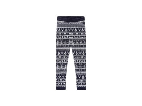 Leggings natalizi da bambina