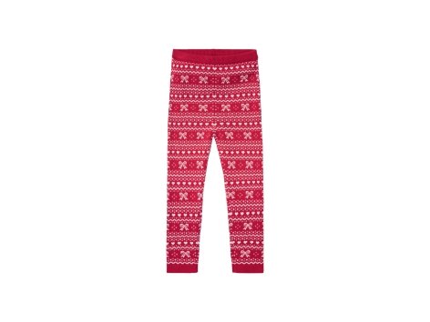 Leggings natalizi da bambina