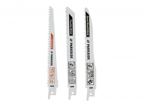 Set di lame per seghetto elettrico