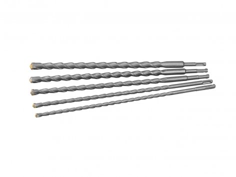 Set punte o set punte e scalpelli per trapano a percussione