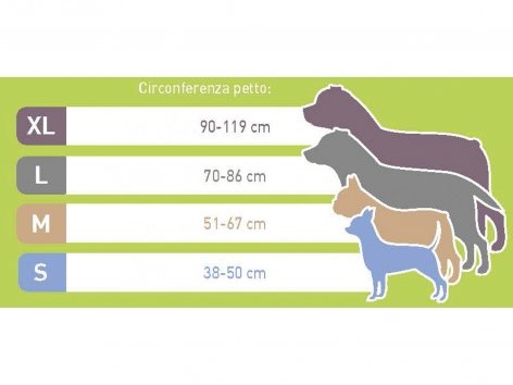 Pettorina per cani
