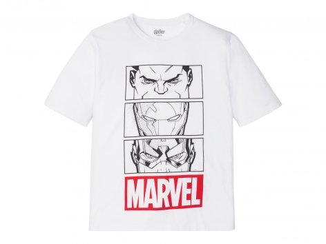 Pigiama corto da uomo "Marvel,  Minions, The Simpsons"