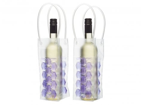 Borsa portabottiglie refrigerante o accumulatore di freddo flessibile