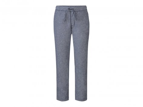 Pantaloni in lino da uomo