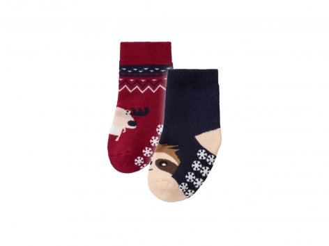 Calze antiscivolo natalizie per bambini