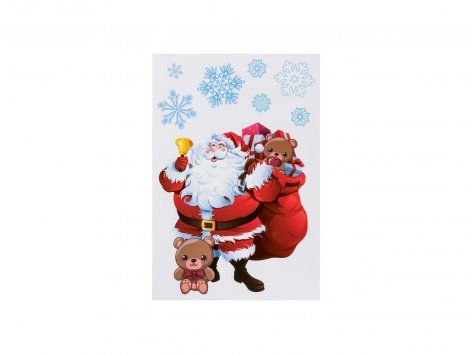 Decorazioni natalizie adesive