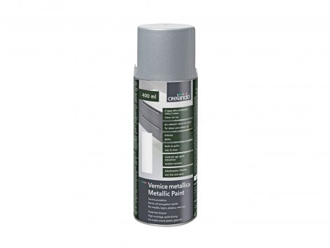 Vernice spray effetto pietra, metallica o argento