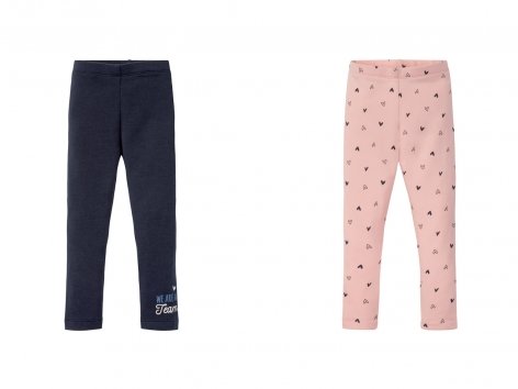 Leggings termici da bambina