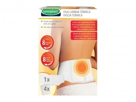 Fascia termica, cerotti termici XXL o cerotti termici per dolori mestruali