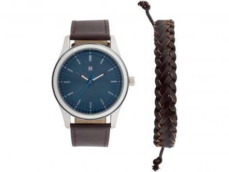 Set orologio e braccialetto da uomo