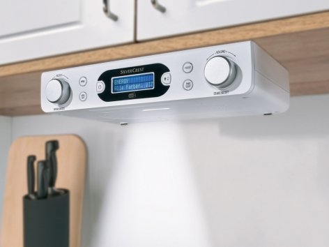 Radio sottopensile da cucina DAB+
