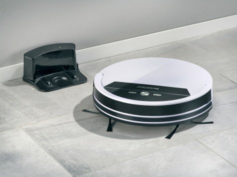 Robot aspirapolvere con funzione di lavaggio