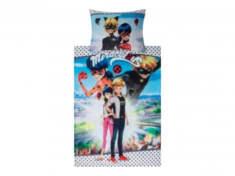 Set copripiumino singolo "Miraculous, Star Wars, Frozen 2, Paw Patrol, Peppa Pig"