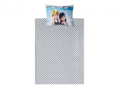Set copripiumino singolo "Miraculous, Star Wars, Frozen 2, Paw Patrol, Peppa Pig"