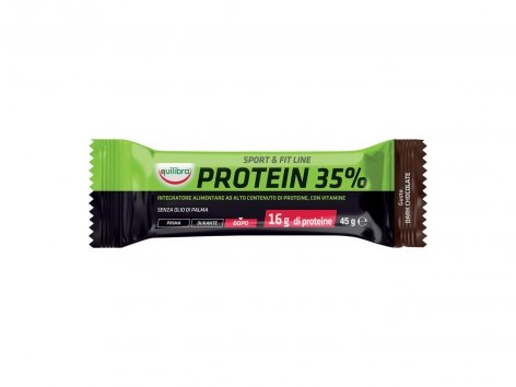 Barretta proteica gusto cioccolato 35%