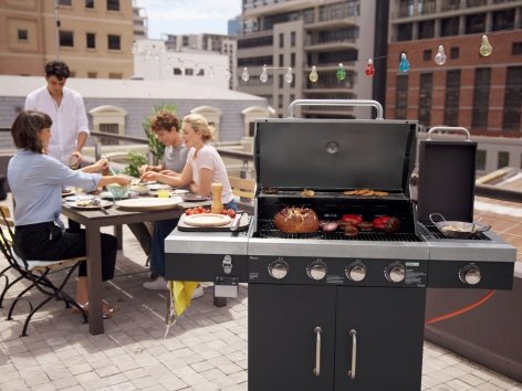 Barbecue a gas
