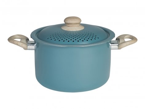 Pentola con coperchio